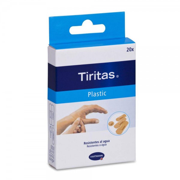 tiritas plastic surtido 20 uds