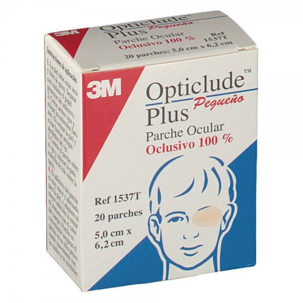 opticlude plus peq 20 parche