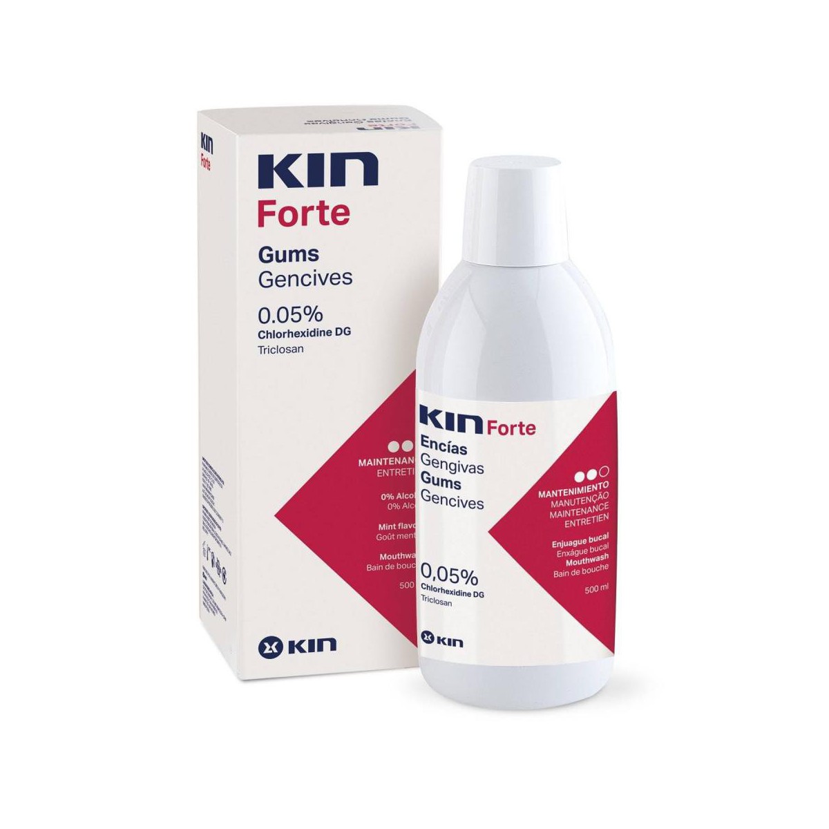 kin forte encias enjuague 500 ml