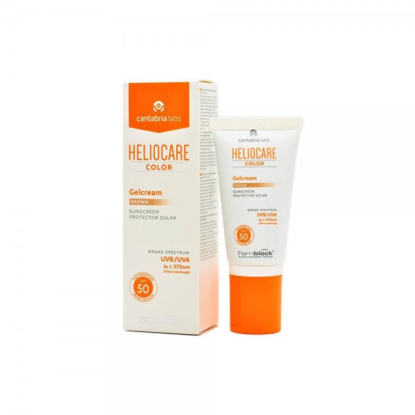 heliocare gelcream color brown spf 50 50ml