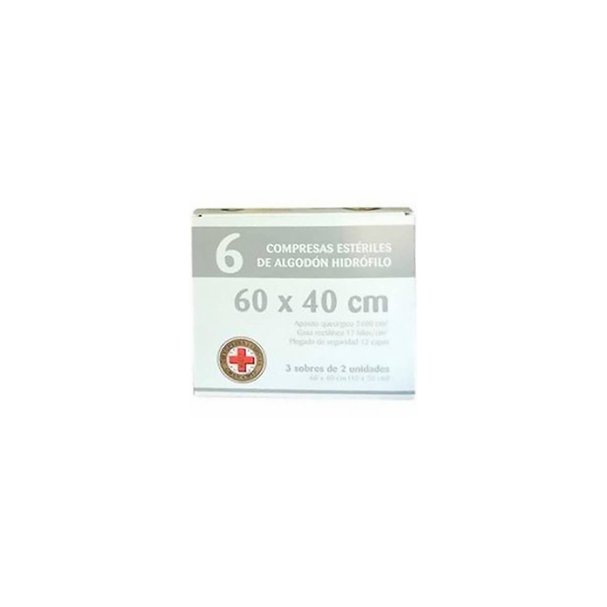 gran cruz compresas gasa ester 6u s2u