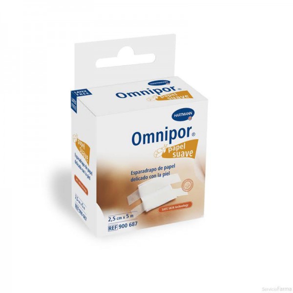 esparadrapo omnipor de papel 5 m x 5cm