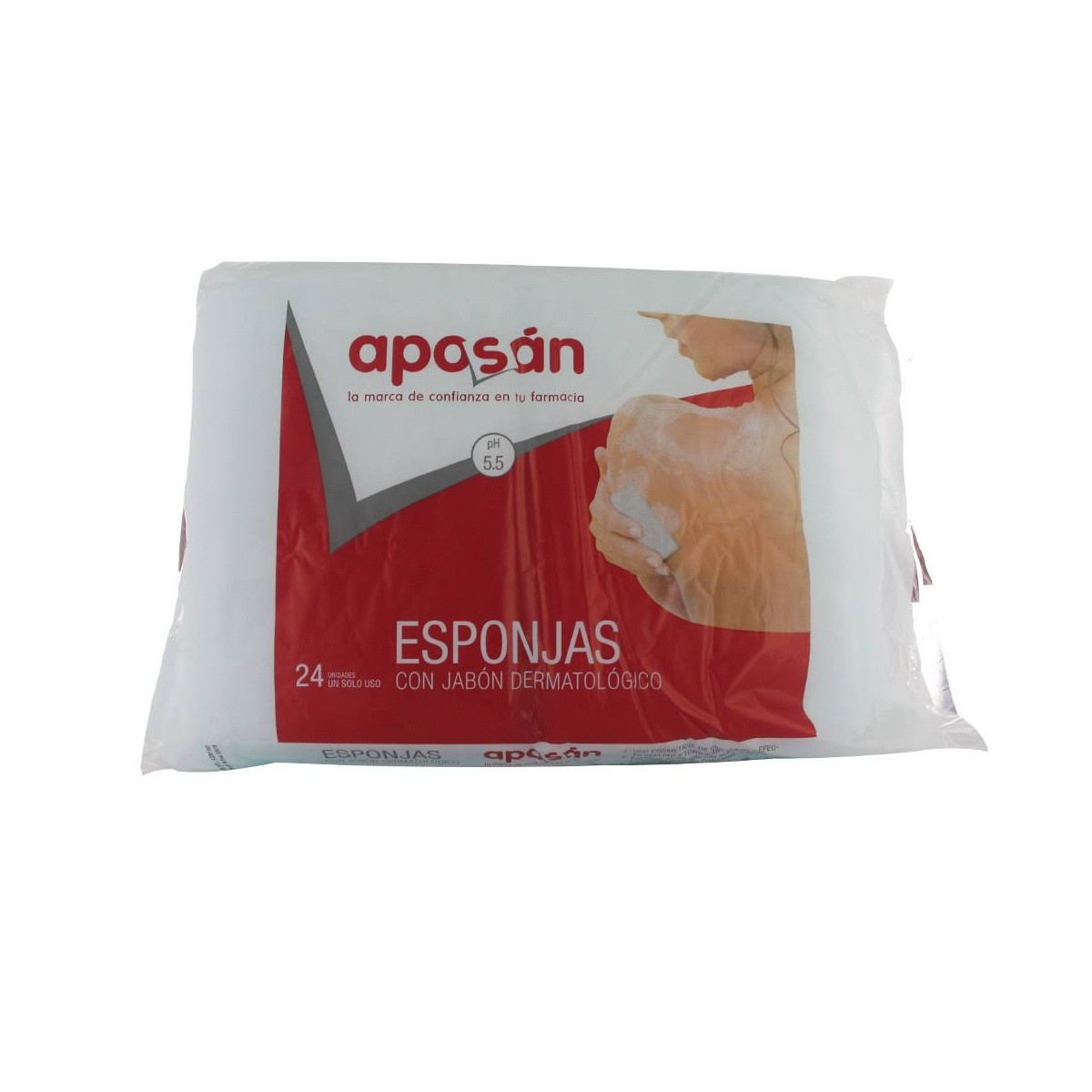 aposan esponja enjabonada 24 u