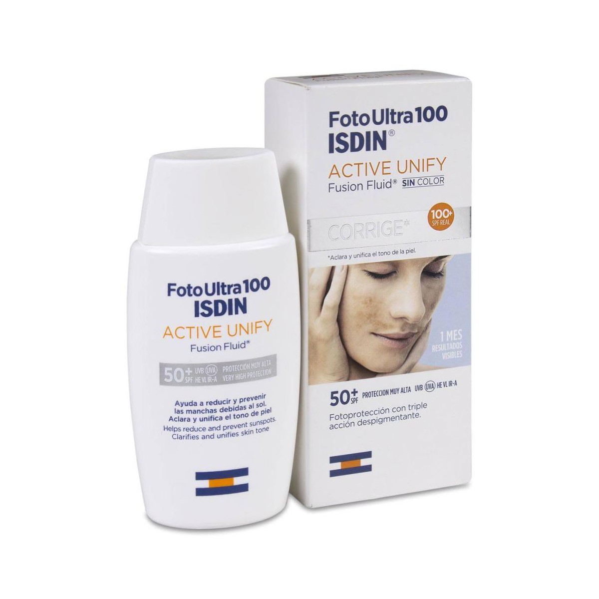 isdin fotoultra 100 active unify fusion fluid 50 ml