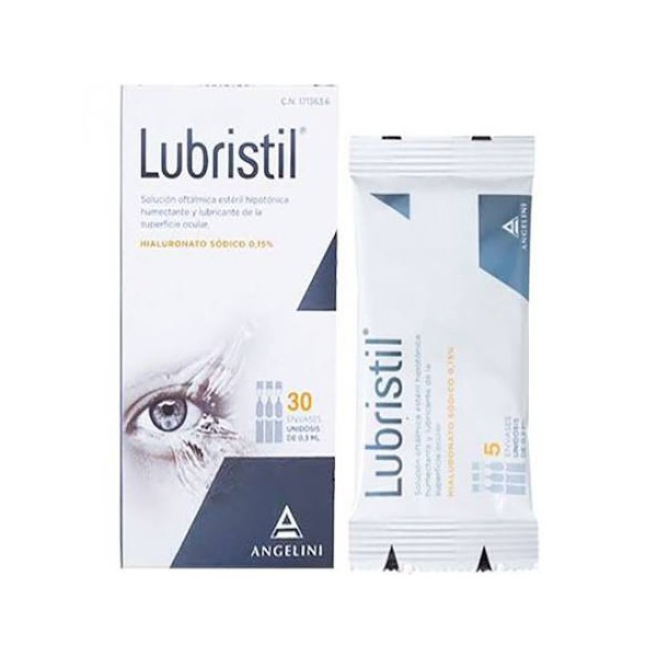 lubristil solucion oftalmica 30 monodosis 03 ml