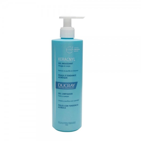 keracnyl gel limpiador ducray 400 ml