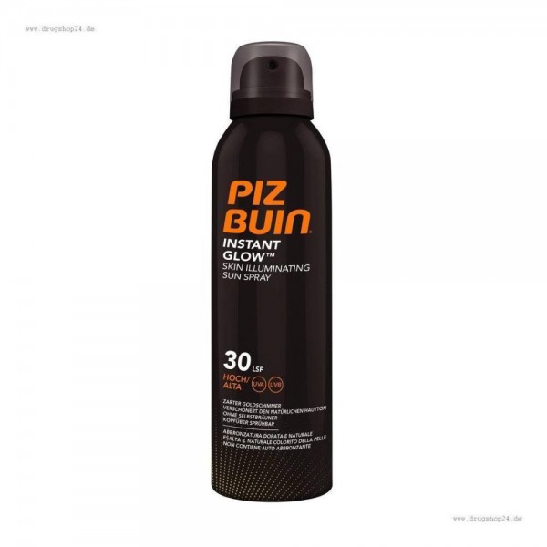 piz buin instant glow spray spf30 150 ml
