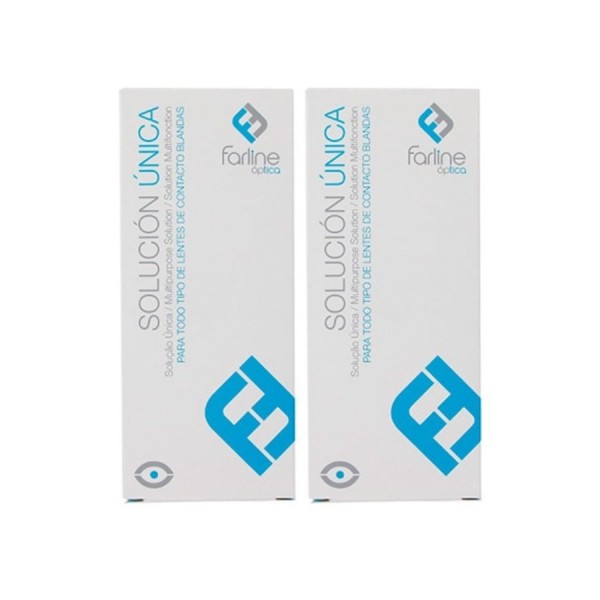farline solucion unica lentes de contacto 360 ml duplo