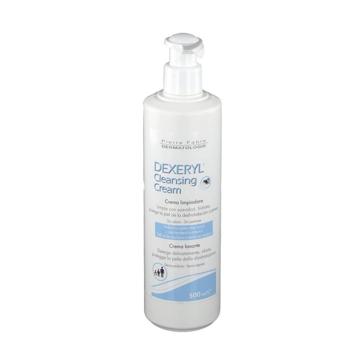 dexeryl crema limpiadora 500 ml