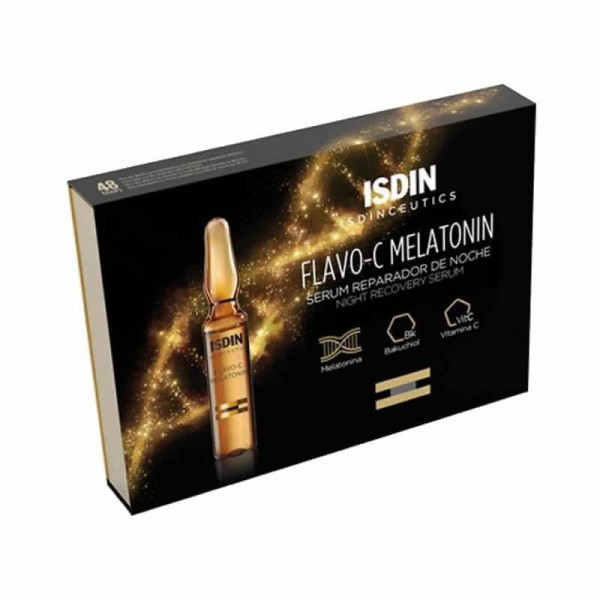 isdinceutics flavo c melatonin 30 ampollas