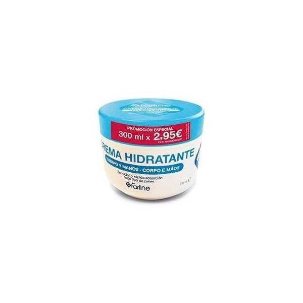 farline crema hidratante cuerpo y manos 300 ml