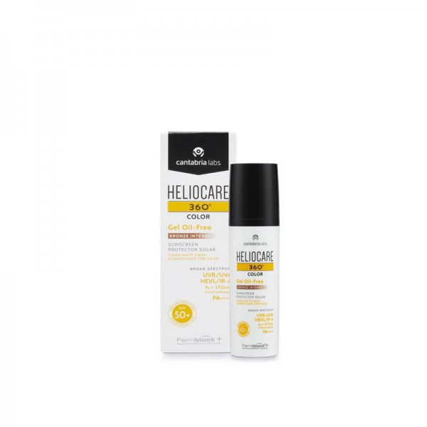 heliocare 360o color gel oil free bronze intense 50ml