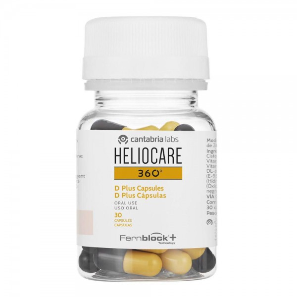heliocare 360o d plus 30 capsulas