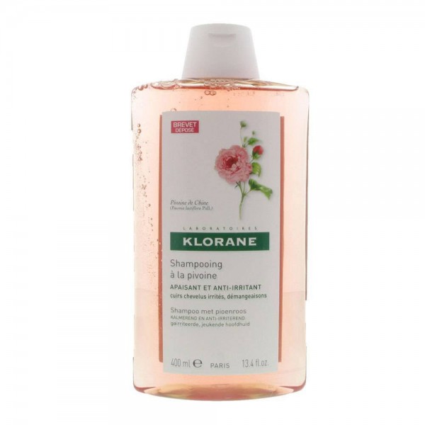klorane champu peonia 400 ml