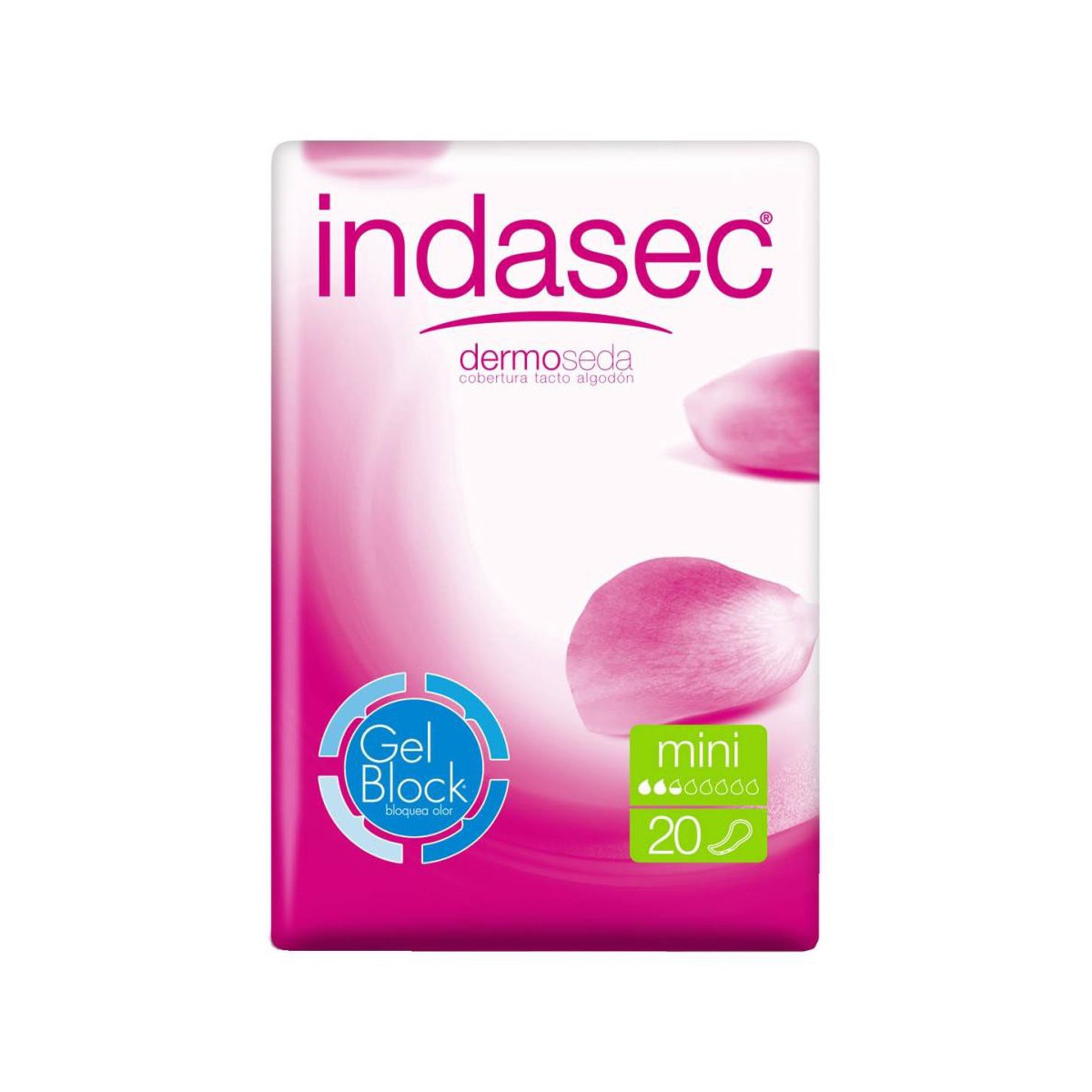 indasec compresa mini 20 u