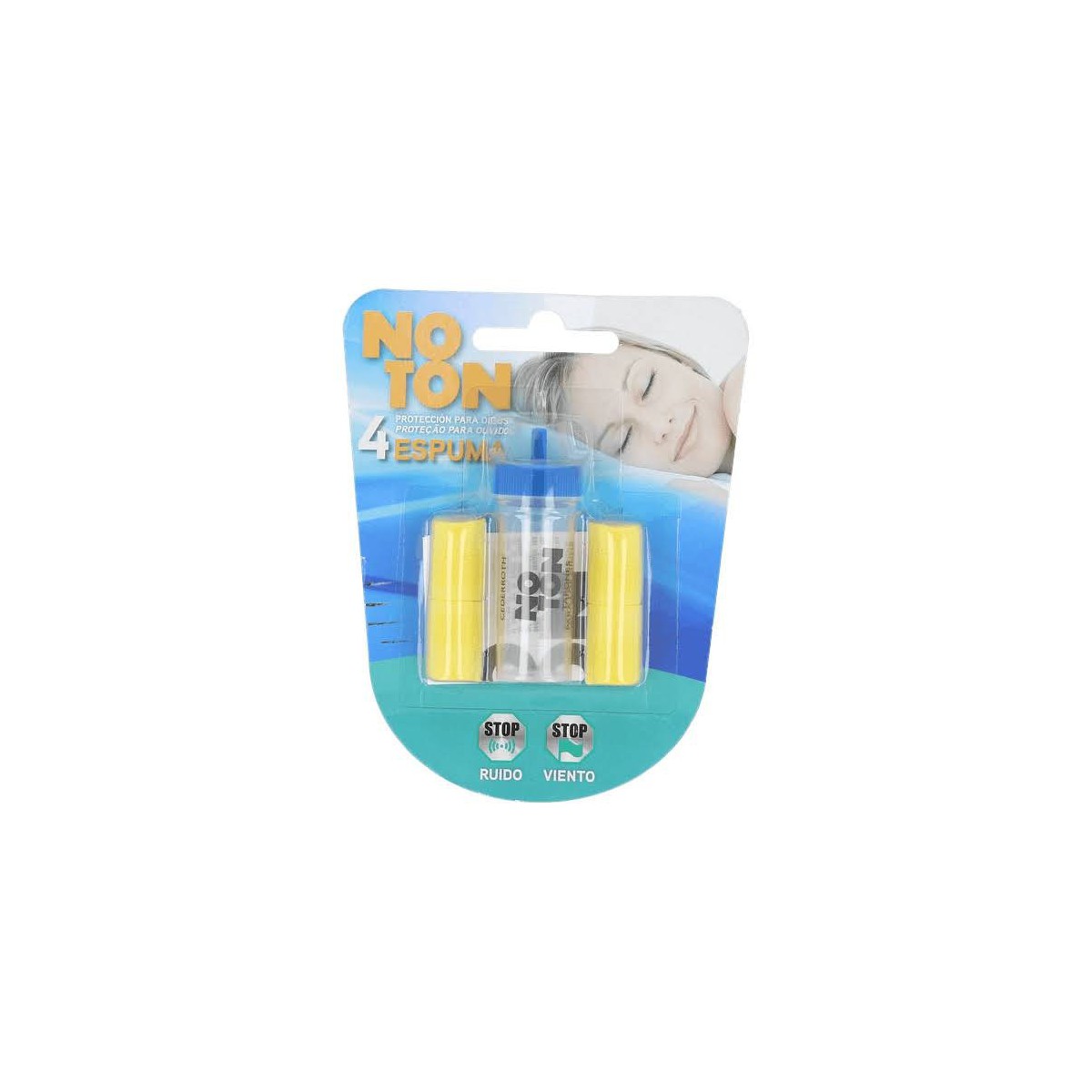 tapones oidos espuma noton 4 u