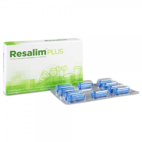 resalim plus 10 capsulas